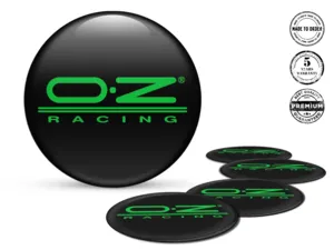 OZ Silicone Sticker Style Domed Rim Emblems